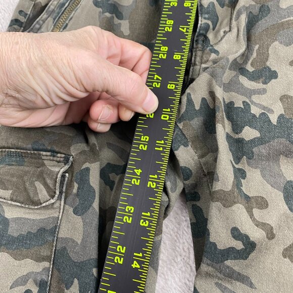 Ashley Mason Womans Camo Cargo Pants 7/28 Cotton & Spandex Blend Machine Washabl - Picture 12 of 16